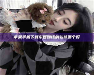 渑池苹果手机下载东西赚钱的软件哪个好 第1张 渑池苹果手机下载东西赚钱的软件哪个好 第1张